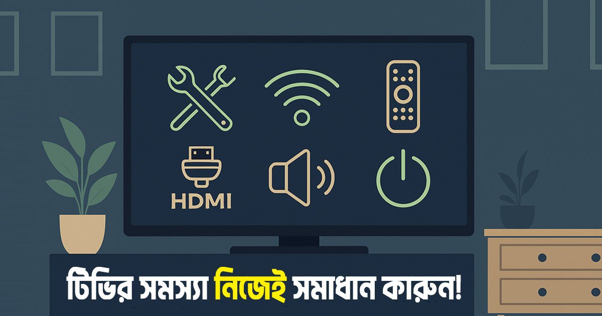 টিভির সমস্যা নিজেই সমাধান করুন – ভয় নয়, জ্ঞানেই শক্তি